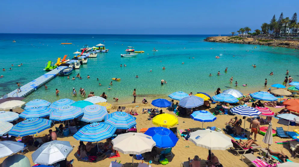 Chypre est le meilleur élève du classement avec 99,2% de ses eaux d'«excellente» qualité.