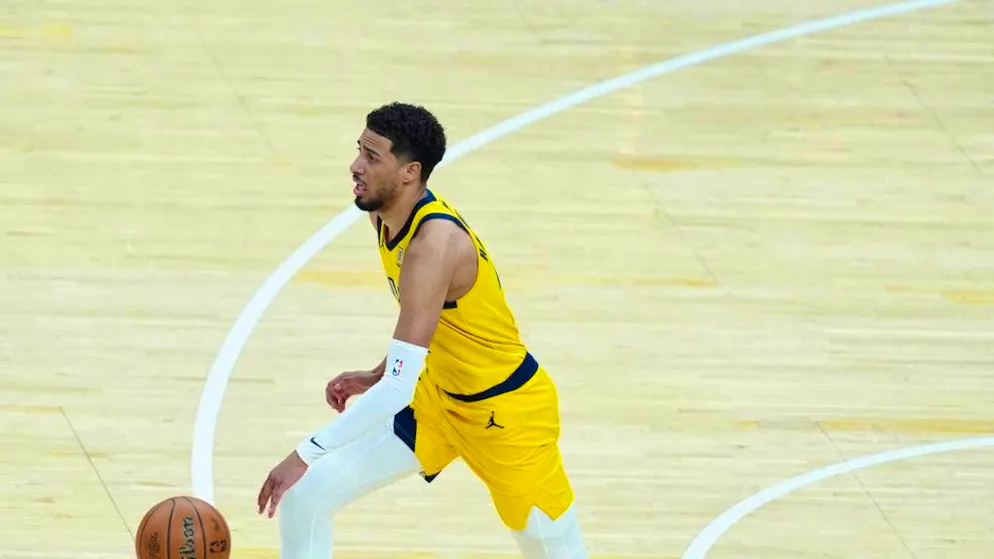 Indiana playmaker Tyrese Haliburton made a surprise return to lead the Indiana Pacers to a 3-3 tie.