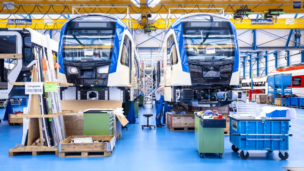 Stadler Rail intègre sa subdivision Stadler Rheintal, à l'embouchure du Rhin au Lac de Constance, au sein de celle de Bussnang en Thurgovie. (archives)