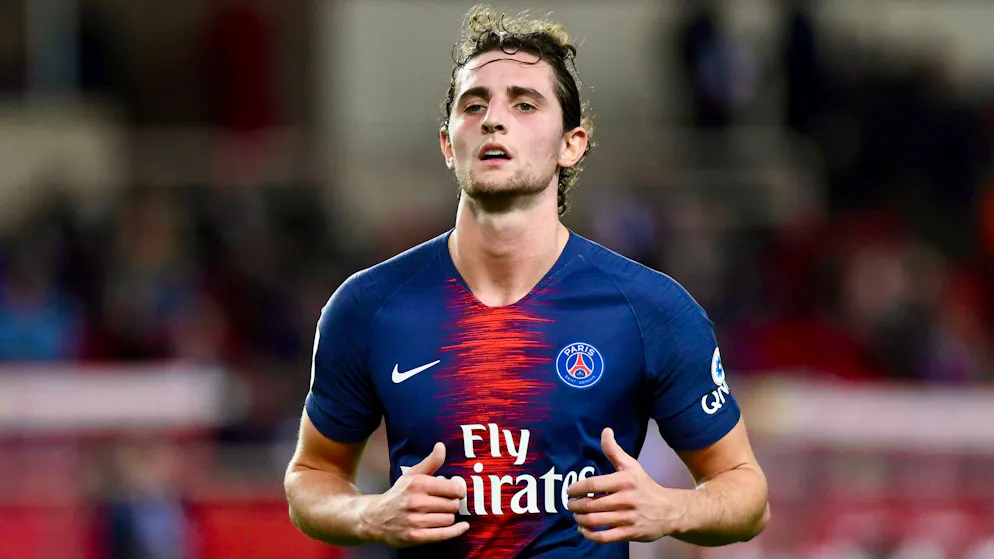 L’aventure d’Adrien Rabiot (ici en 2018) au PSG s’est terminée devant la justice.
