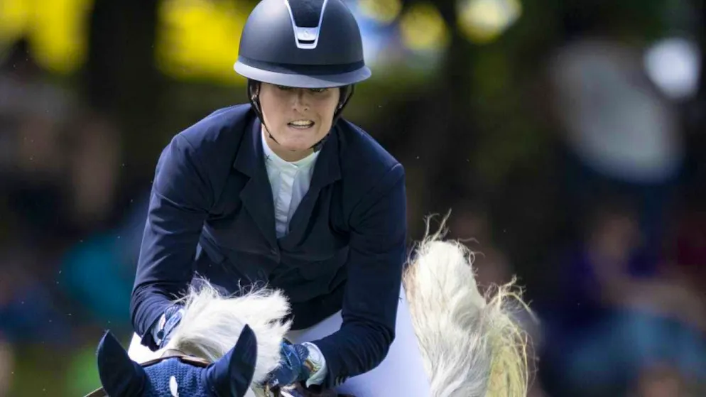 Géraldine Straumann put in a good performance in Rotterdam