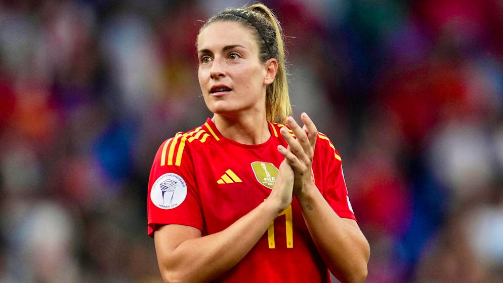 Alexia Putellas et ses coéquipières de la Roja séjourneront à Lausanne lors de l'Euro (archives).
