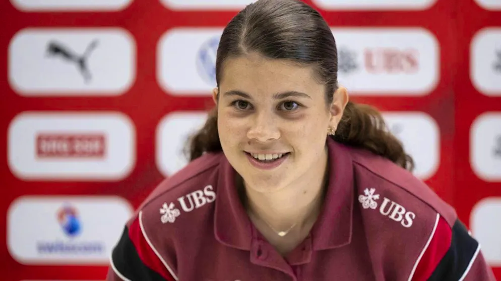 18-year-old Noemi Ivelj is in coach Pia Sundhage's Swiss squad for the home European Championships starting on July 2