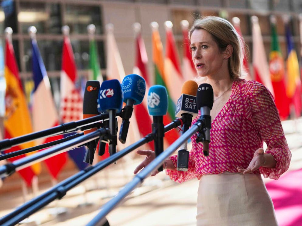 Kaja Kallas, Chefin der Aussenpolitik der Europäischen Union.
