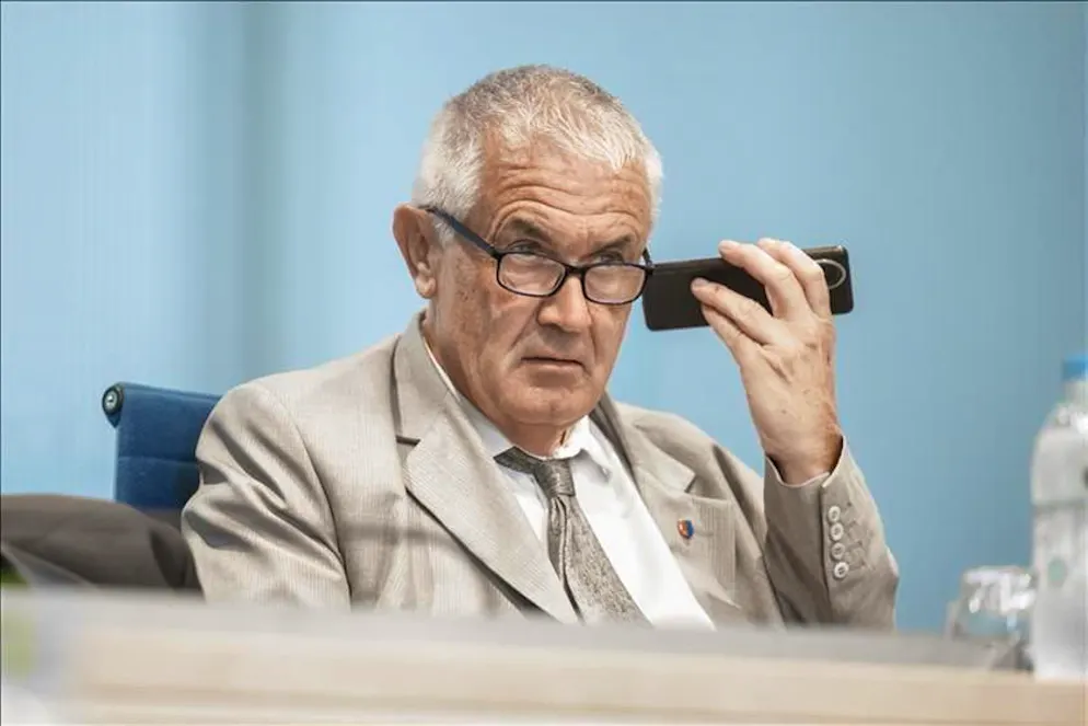 Il presidente del Gran Consiglio Fabio Schnellmann