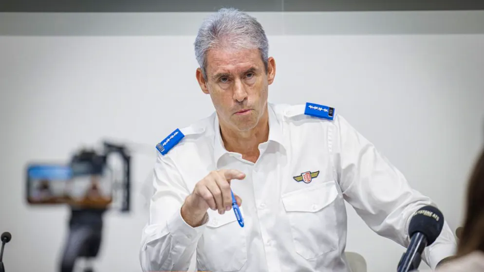 Christian Varone, commandant de la Police cantonale valaisanne, fait valoir son droit à la retraite pour la fin de l'année (Archives).
