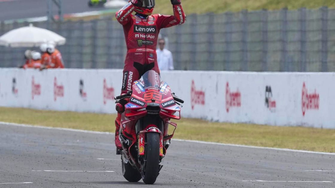 Marc Marquez once again unbeatable