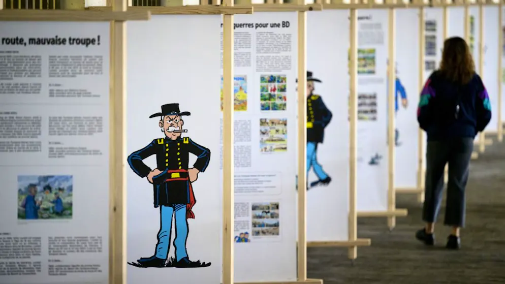 Deux expositions liées au Festival BDFIL sont encore à voir à Lausanne jusqu'à la fin octobre (illustration).