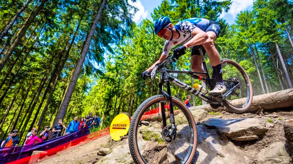 Fabio Püntener finishes on the World Cup podium for the second time in a row