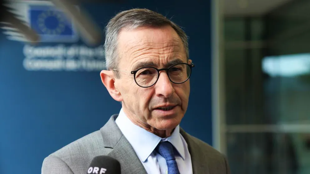 Il ministro dell'interno francese Bruno Retailleau