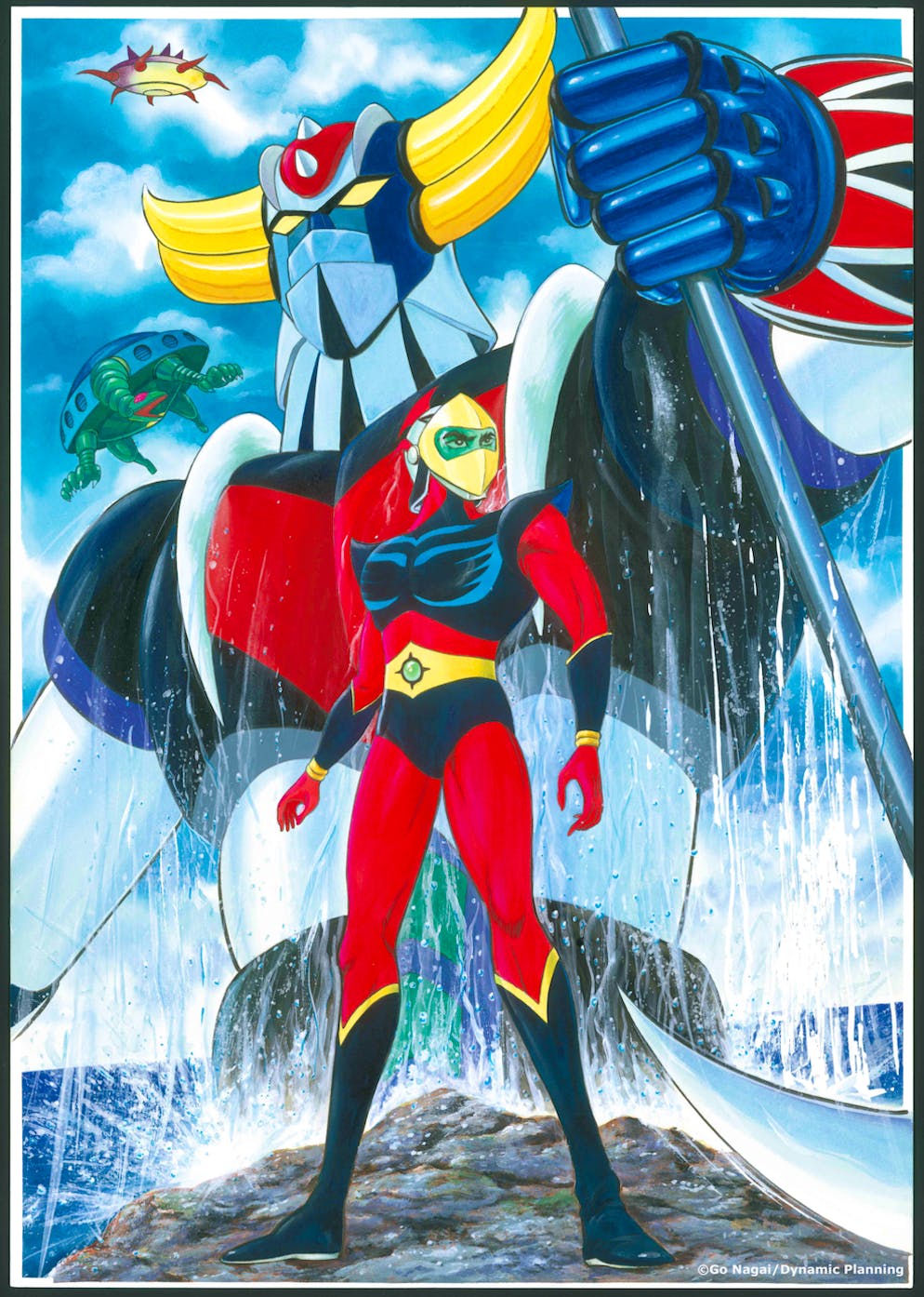 Goldrake, disegno di Go Nagai