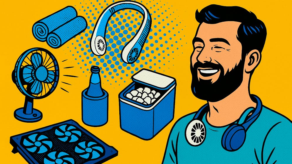 Das eine oder andere kleine Gerät kann die Hitzetage etwas erträglicher machen.
