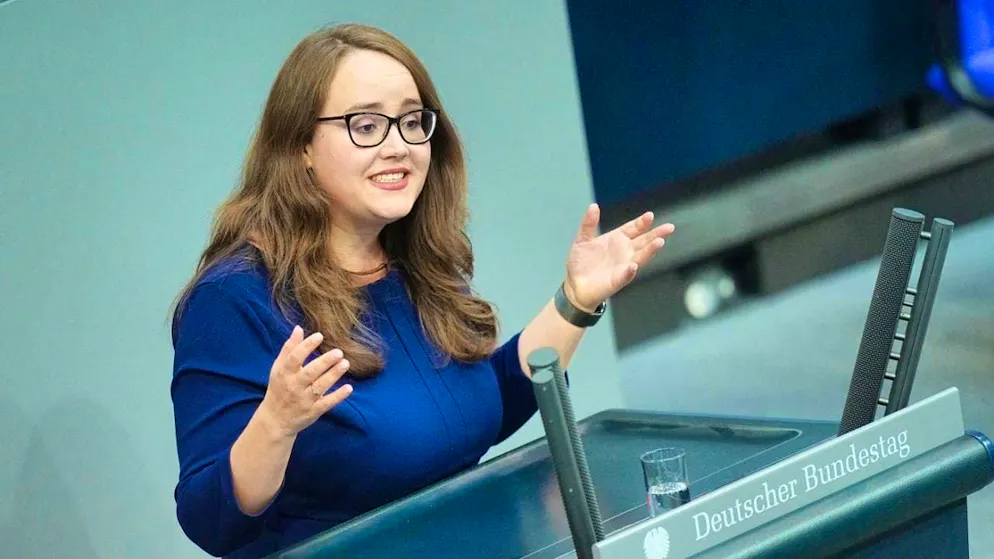 German Green politician Ricarda Lang is concerned about the European Supply Chain Act. (archive picture)