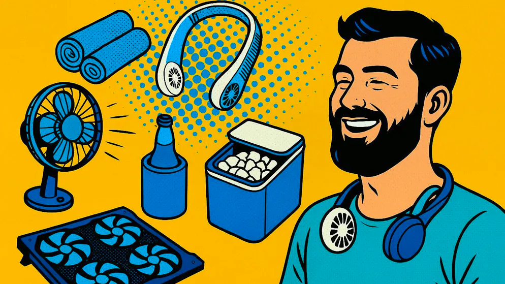 Uno o due piccoli dispositivi possono rendere le giornate calde un po' più sopportabili.