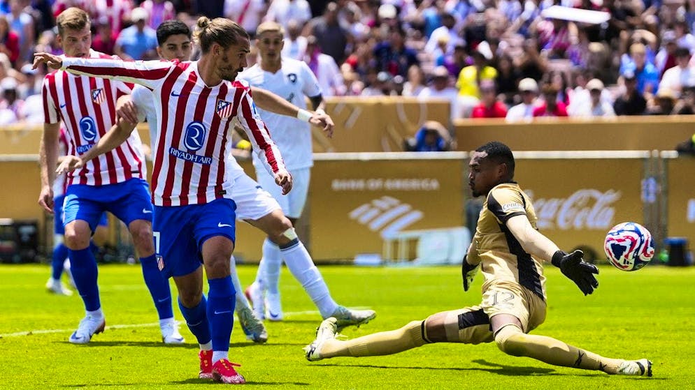 Despite a goal from Antoine Griezmann, the Club World Cup is over for Atlético Madrid after the preliminary round.