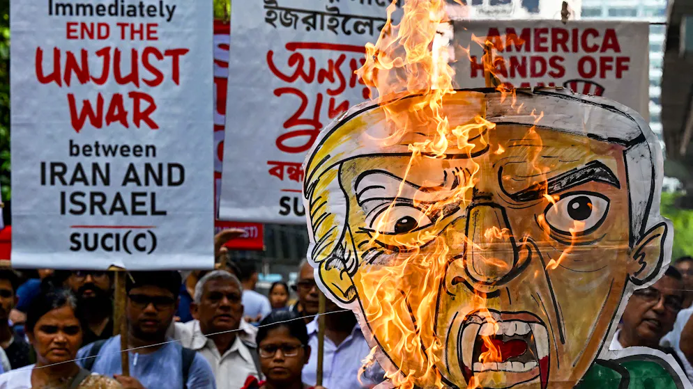 Réactions des principaux acteurs. L’attaque américaine divise le monde