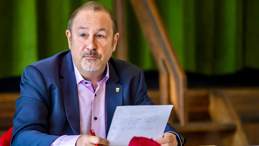 Le député socialiste Stéphane Montangero a été élu mardi à la présidence du Grand Conseil vaudois (archive).