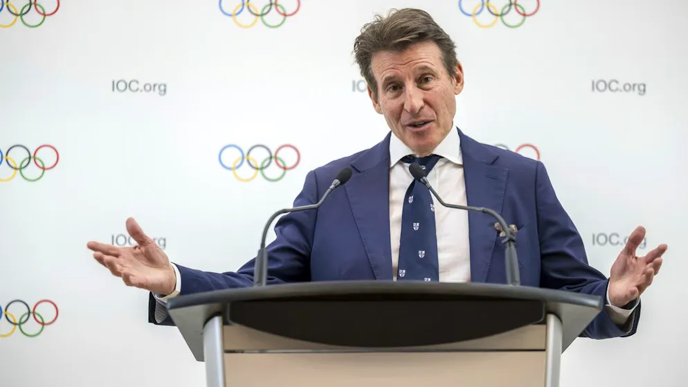 Sebastian Coe à Lausanne en janvier 2025.