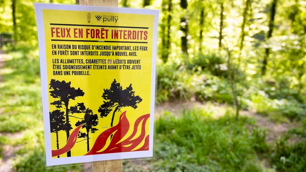 In several regions of Switzerland, the lights can only be lit in fixed foci (archives).