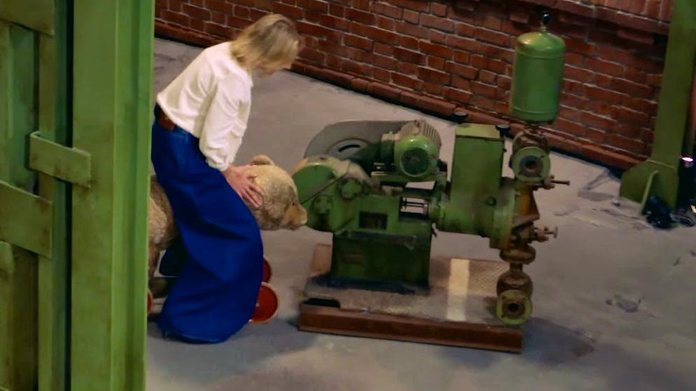 Aufregung bei «Bares für Rares». Übermütige Händlerin legt Beinahe-Crash mit Riesenbär hin