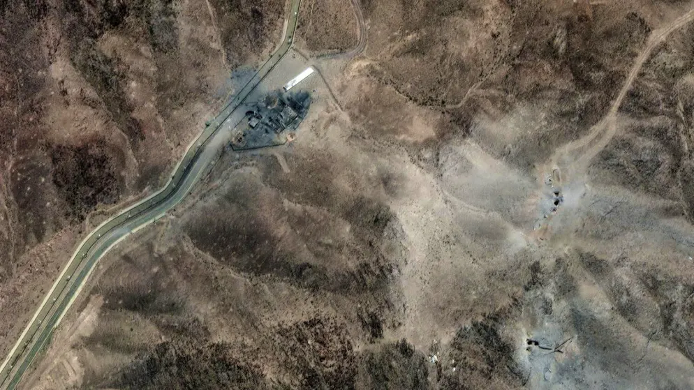Selon le rapport, les bombardements américains des installations de Fordo (image), Natanz et Ispahan dans la nuit de samedi à dimanche n'auraient pas éliminé complètement les centrifugeuses ou les stocks d'uranium enrichi iraniens.