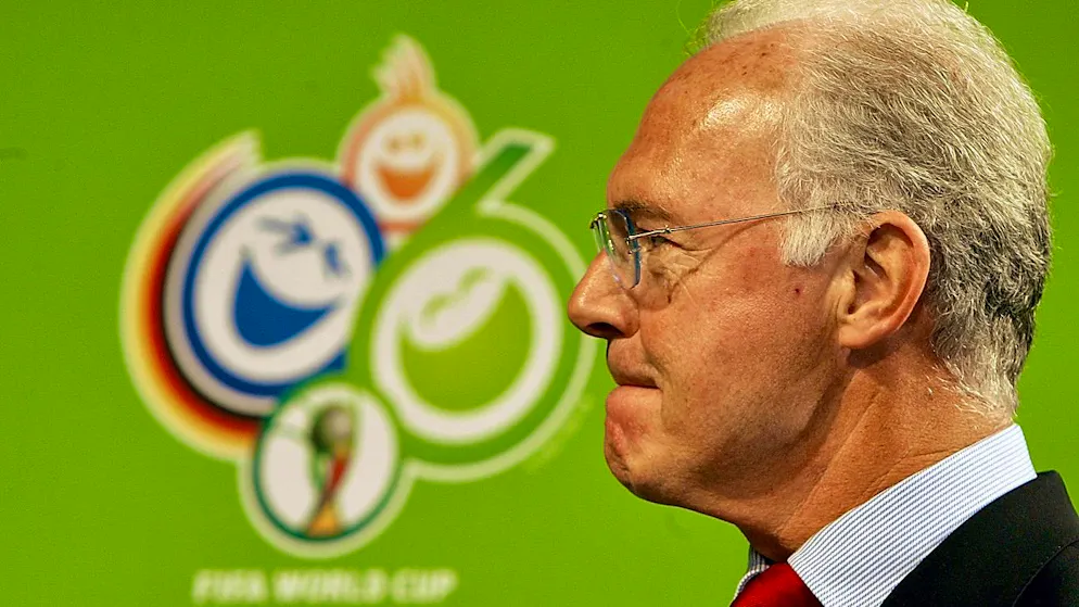 Franz Beckenbauer, décédé en 2024, était à la tête du comité d'organisation de la Coupe du monde 2006.