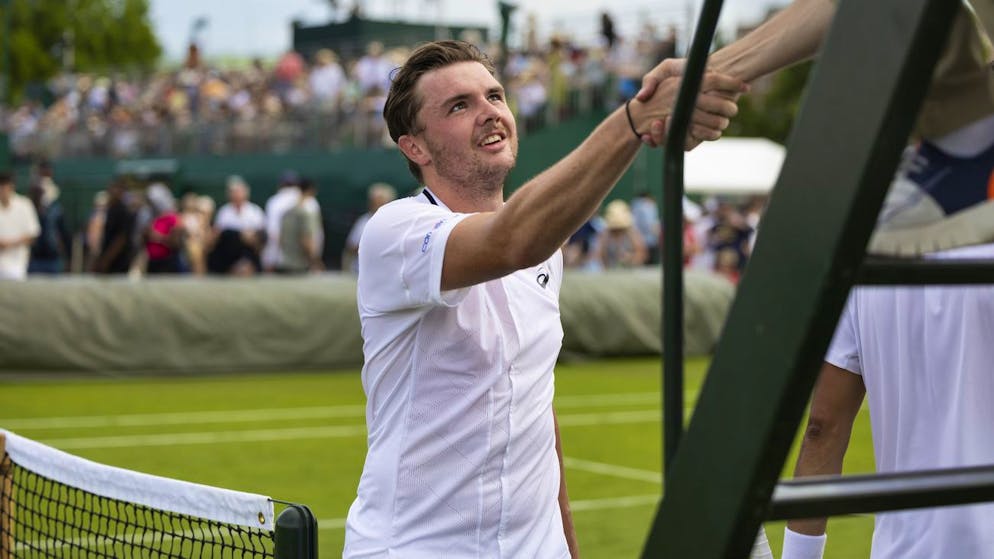 Dominic Stricker s'est qualifié pour le troisième tour des qualifications à Wimbledon.