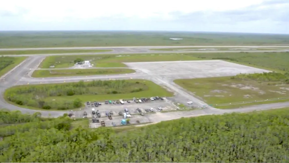 Le centre de détention sera situé sur un aérodrome au sein du parc national des Everglades.