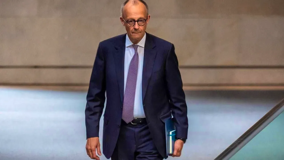 Federal Chancellor Friedrich Merz (CDU) takes part in his first EU summit in Brussels. Photo: Michael Kappeler/dpa