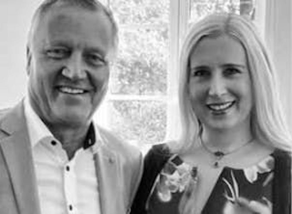 Harald Prince of Hohenzollern with his wife Josefa: The German aristocrat has died at the age of 63.
