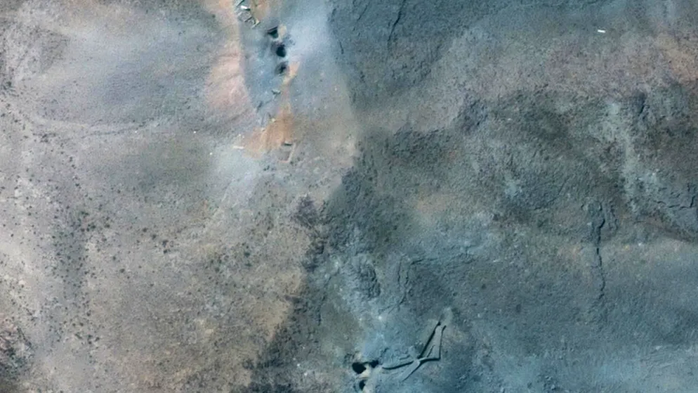 L'armée américaine a bombardé trois sites nucléaires iraniens, dont celui de Fordo (image).