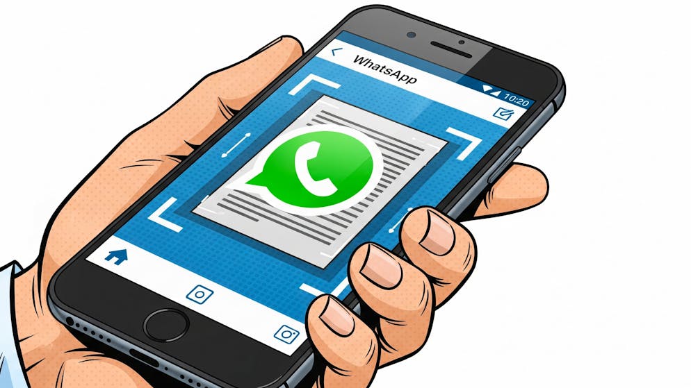 Scan-Funktion in der Beta. So vereinfacht WhatsApp bald auch das Arbeitsleben von Android-Nutzern