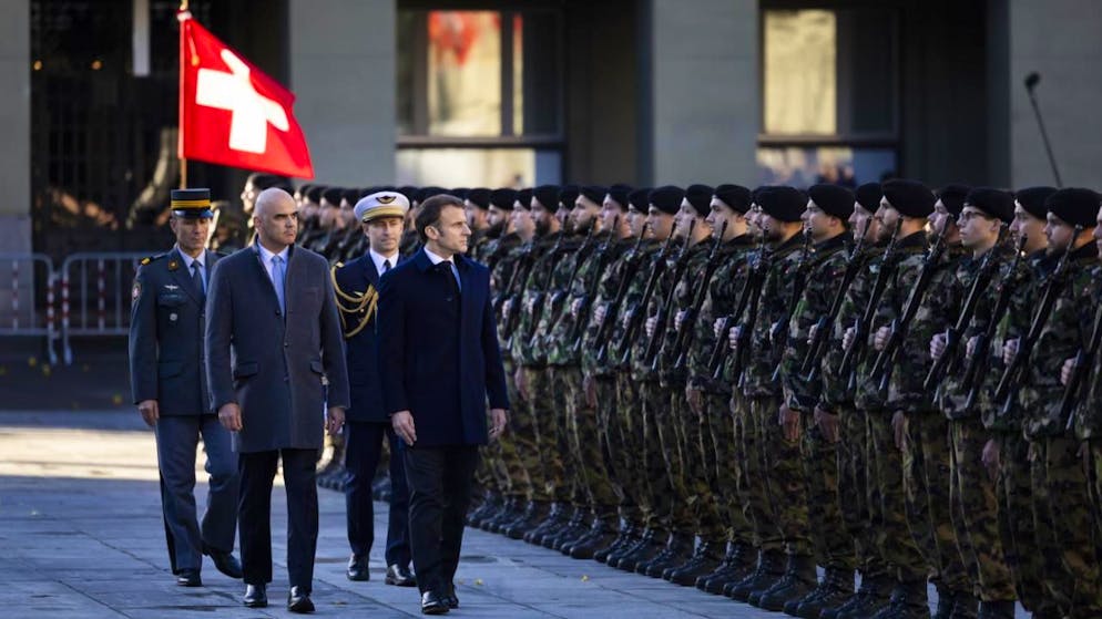 The DFF recalls the "excellent neighborhood relationships at all levels" Between Bern and Paris, like President Macron's state visit to Switzerland in 2023 (Archives). president confederation karin keller-sutter paris