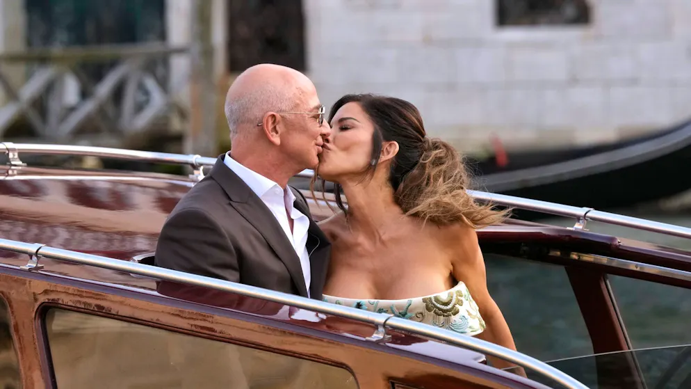 Celebration costing at least ten million euros. Jeff Bezos says 