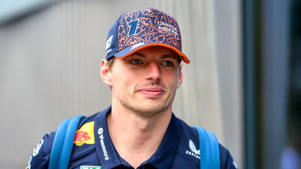 Verstappen toujours imperturbable.
