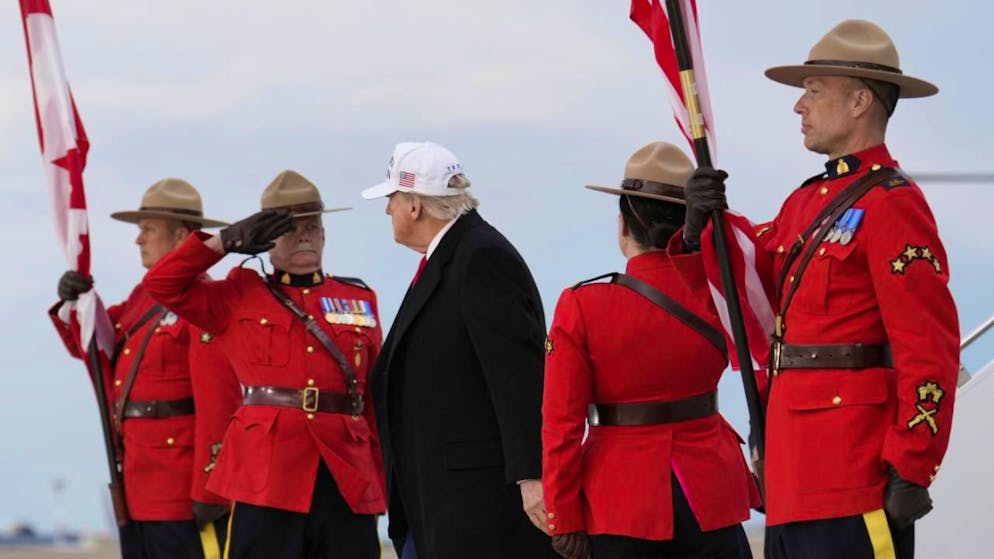 Donald Trump denounced the Canadian Tax Project on Digital Services (Archives). "with immediate effect": trump puts