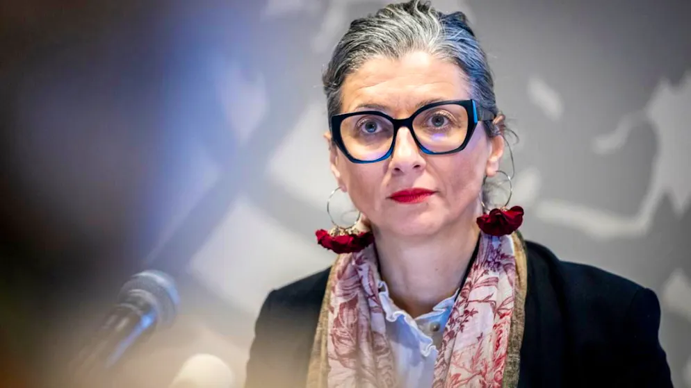 Francesca Albanese, rapporteuse spéciale de l'ONU, n'est pas autorisée à se présenter à l'université de Berne (photo d'archives)