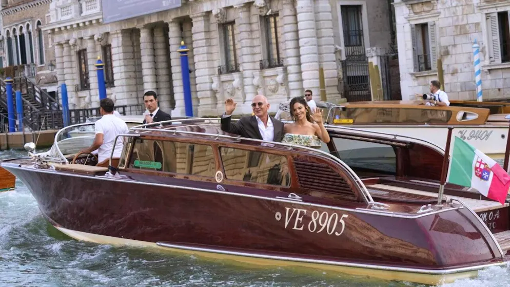 Italie. Jeff Bezos et Lauren Sanchez prêts à se dire «oui» à Venise