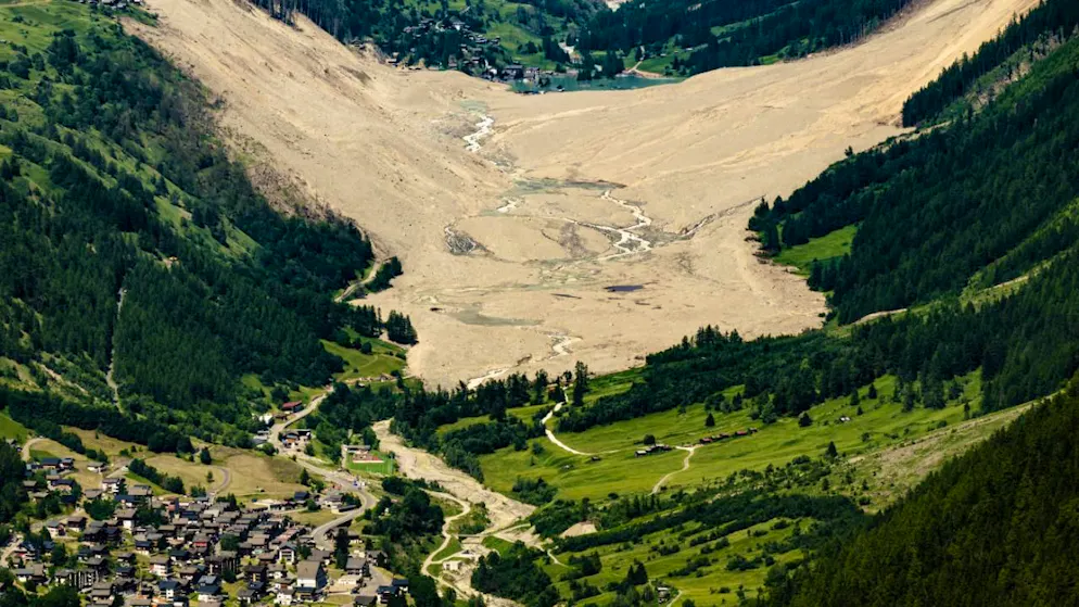 Le village de Blatten a été défiguré le 28 mai 2025. (archives)