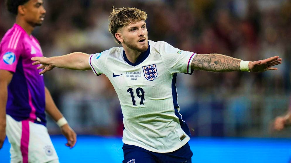 England U21 Euros Final Score: Young Lions Crowned European Champions Back-to-Back in Thrilling Extra-Time Win Against Germany 7 England U21 players celebrate final whistle