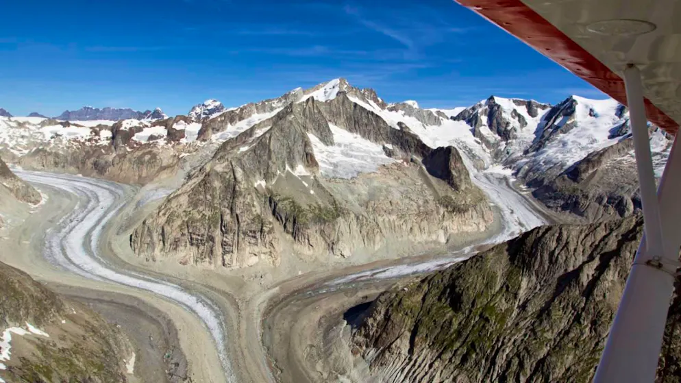 L'hélicoptère s'est écrasé dans la région du glacier d'Oberaletsch (archives).