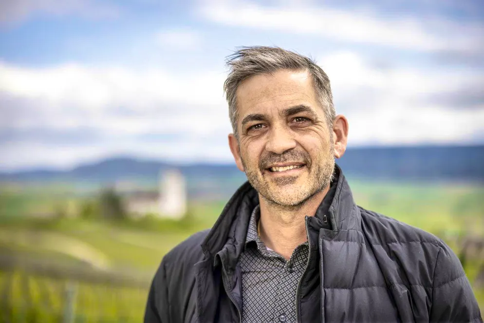The new Schaffhausen Council of States: FDP politician Severin Brüngger.