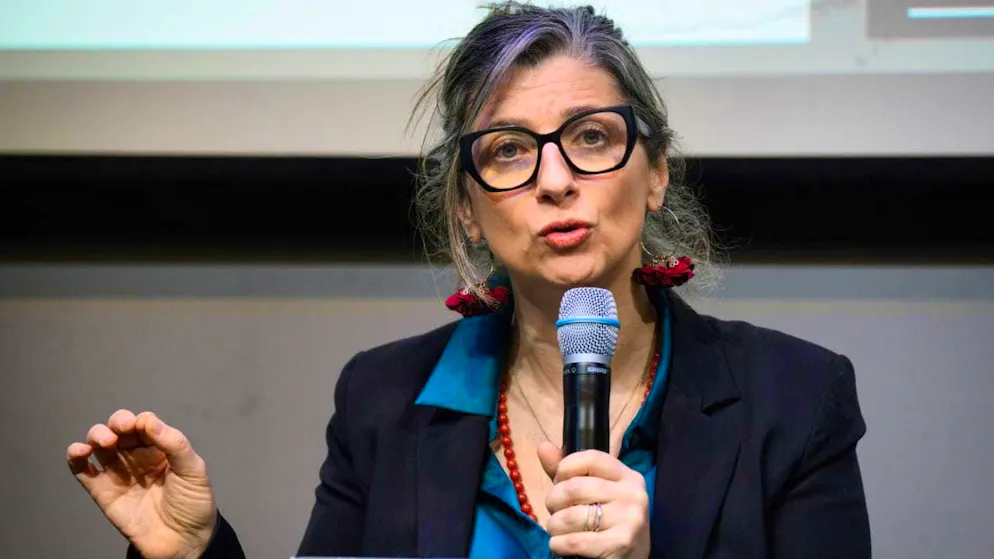 Guest in Bern: Francesca Albanese, Special Rapporteur of the UN Human Rights Council for the Occupied Palestinian Territories. (archive picture)