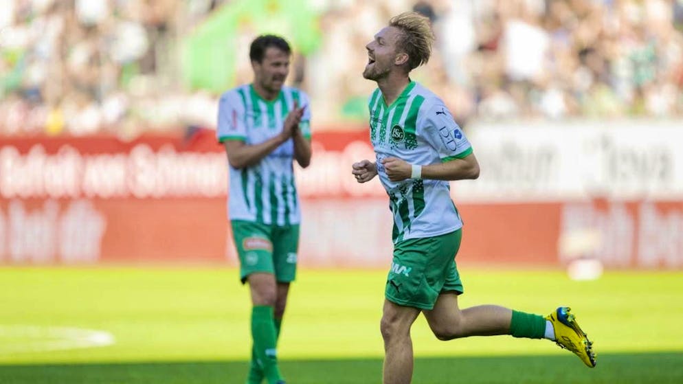 Lukas Daschner will continue to cheer in the FC St. Gallen kit next season
