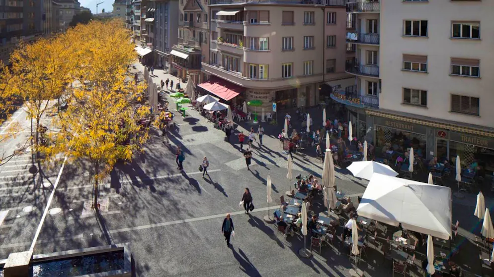 Des animations auront lieu sur la place du Midi à Sion (archives).