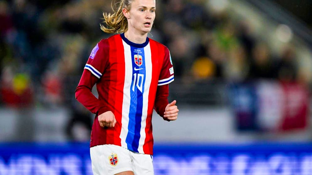 Caroline Graham Hansen: the Swiss will have to be wary of her football: euro dames: norway doubts