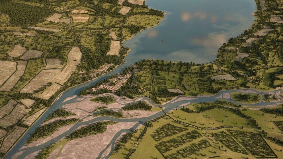 Year 200 after Christ. You've never seen the city of Zurich like this