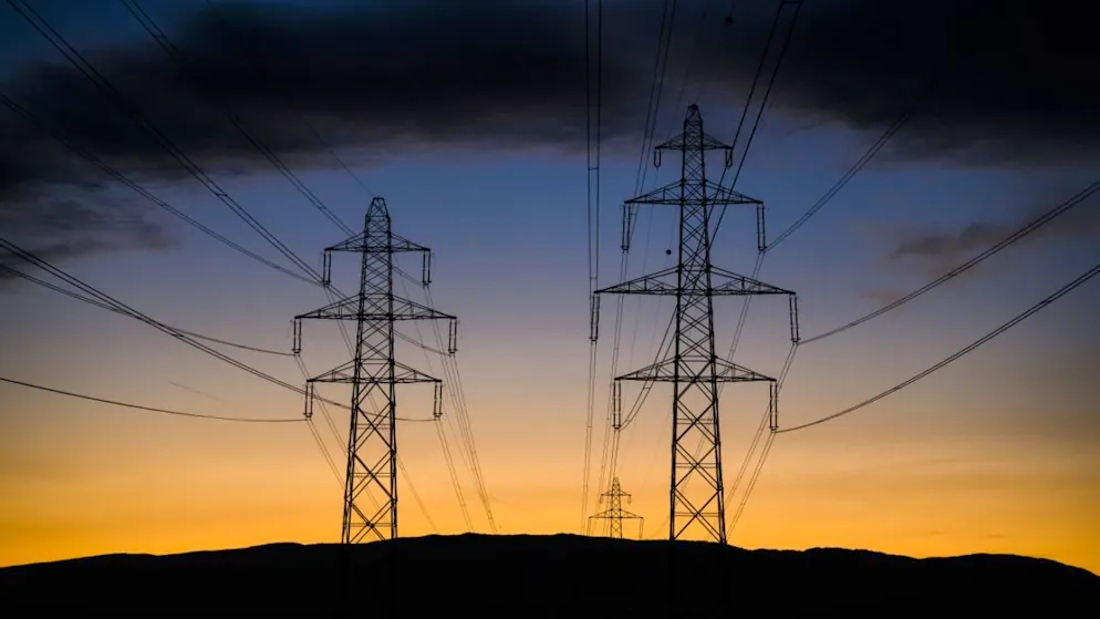 Une ligne à haute tension à Romanel (VD). (Image d'illustration)