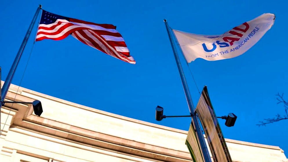 ARCHIVE - The US Agency for International Development (USAID) in Washington, pictured in February 2025. Photo: Carolyn Kaster/AP/dpa/Archivbild