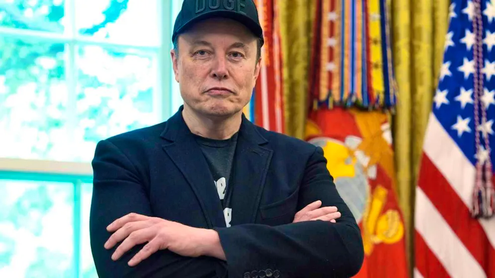 ARCHIVE - Elon Musk takes part in a press conference. Photo: Evan Vucci/AP/dpa